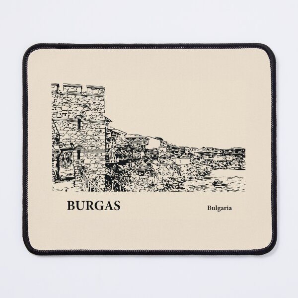 Item preview, Burgas Bulgaria designed and sold by Lakeric Cityscapes.