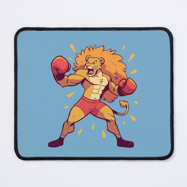 Item preview, Lion Boxing Animal Sports designed and sold by NosandEdgy.
