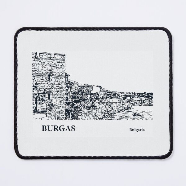 Item preview, Burgas Bulgaria designed and sold by Lakeric Cityscapes.