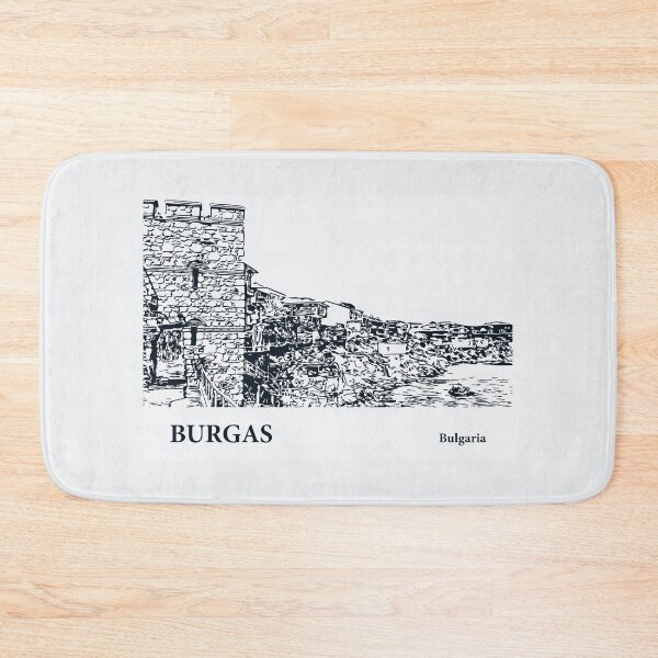 Item preview, Burgas Bulgaria designed and sold by Lakeric Cityscapes.
