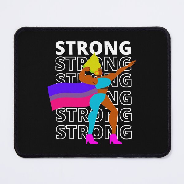 Item preview, Strong Bisexual Black Woman - The Future Is Inclusive - Bisexual Pride designed and sold by The Red Nox.