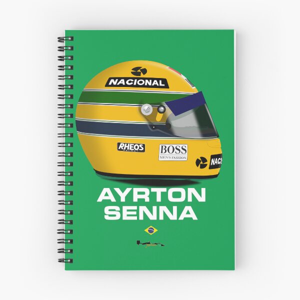 Artikelvorschau, Ayrton Senna – F1-Helm von 1991 (ohne Honda-Logo) entworfen und verkauft von JageOwen.