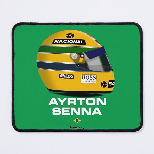 Item preview, Ayrton Senna - 1991 F1 helmet ( NO HONDA LOGO ) designed and sold by JageOwen.
