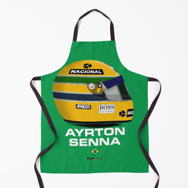 Item preview, Ayrton Senna - 1991 F1 helmet ( NO HONDA LOGO ) designed and sold by JageOwen.