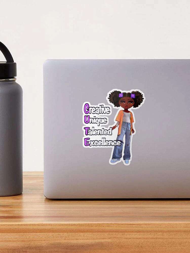 Motivational Stickers 50 Pcs Black Girl Stickers, Inspirational Decals ...