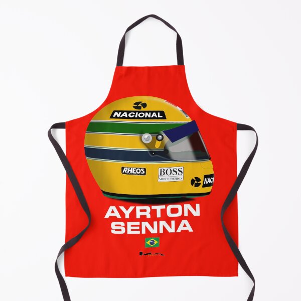 Item preview, Ayrton Senna - 1991 F1 helmet ( NO HONDA LOGO ) RED designed and sold by JageOwen.