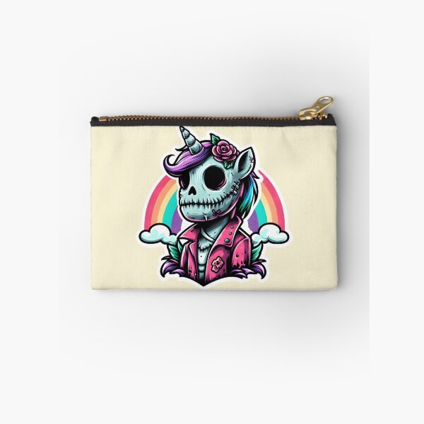 Item preview, Cute skeleton zombie unicorn  designed and sold by Animalpetslover.