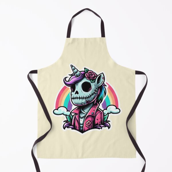 Item preview, Cute skeleton zombie unicorn designed and sold by Animalpetslover.