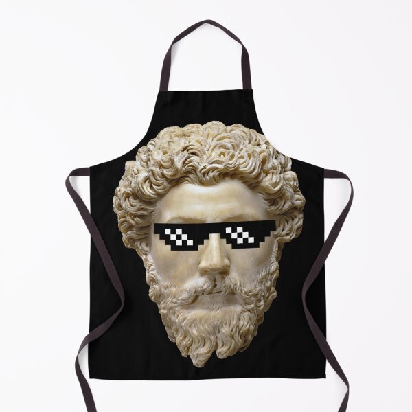 Item preview, Marcus Aurelius with pixel sunglasses designed and sold by Cleanthes.