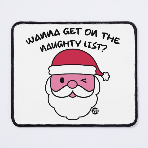 Item preview, SANTA NAUGHTY LIST designed and sold by TODD GOLDMAN.