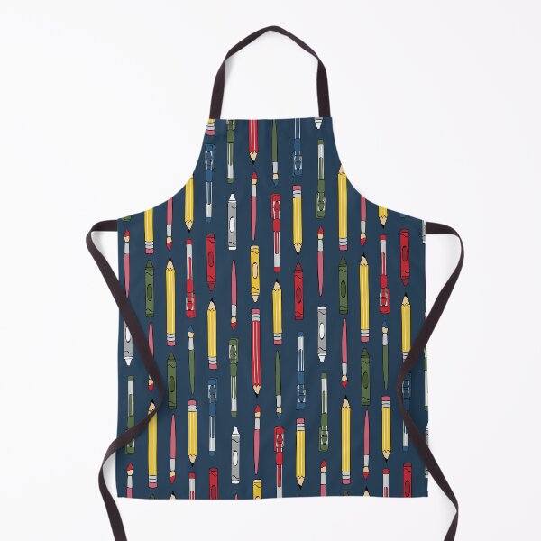 Item preview, Coloring Art Supplies on Navy designed and sold by ashleyniemeyer.