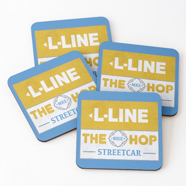 Item preview, MKE HOP L-Line • Milwaukee Streetcar designed and sold by MKE Rhine Maiden  •  Grumble Services, LLC..