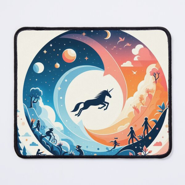 Item preview, The Last Unicorn Cycle designed and sold by omerfdln34.