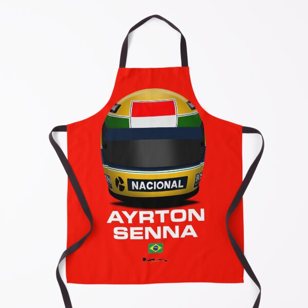 Item preview, Ayrton Senna - 1988 F1 helmet ( NO HONDA LOGO ) RED designed and sold by JageOwen.