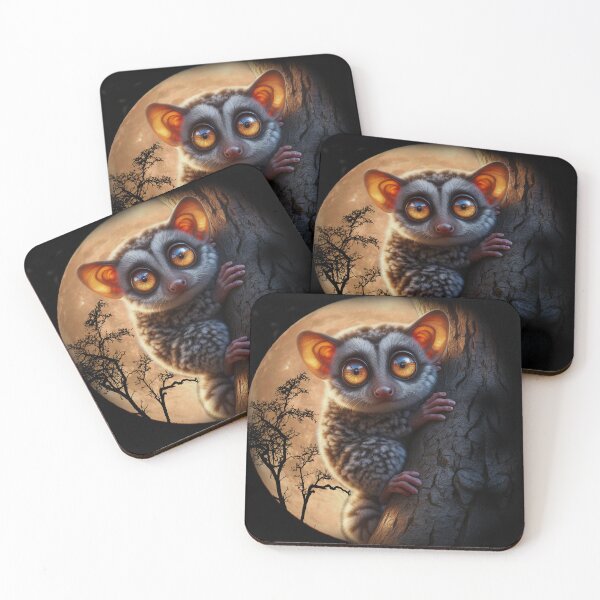 Item preview, AFRICAN BUSHBABY  designed and sold by johnnyssandart.