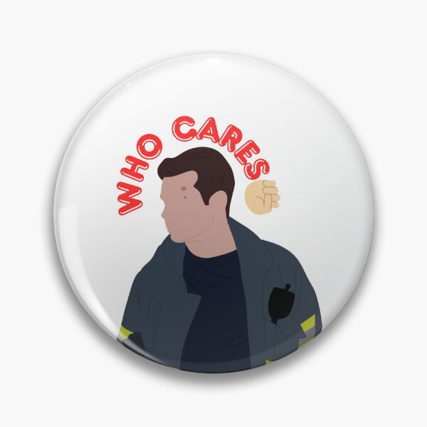 Item preview, who cares Evan Buckley 9-1-1 designed and sold by AnnesCreatives.