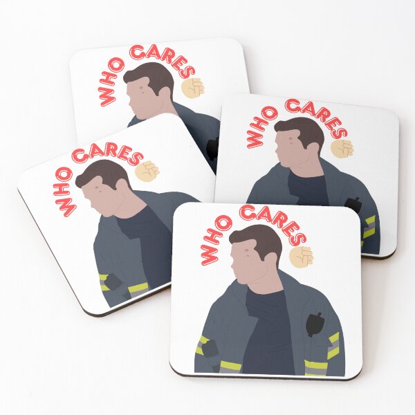 Item preview, who cares Evan Buckley 9-1-1 designed and sold by AnnesCreatives.