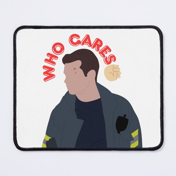 Item preview, who cares Evan Buckley 9-1-1 designed and sold by AnnesCreatives.