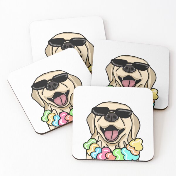 Item preview, Summer Golden Retriever   designed and sold by TrixiesWorlds.