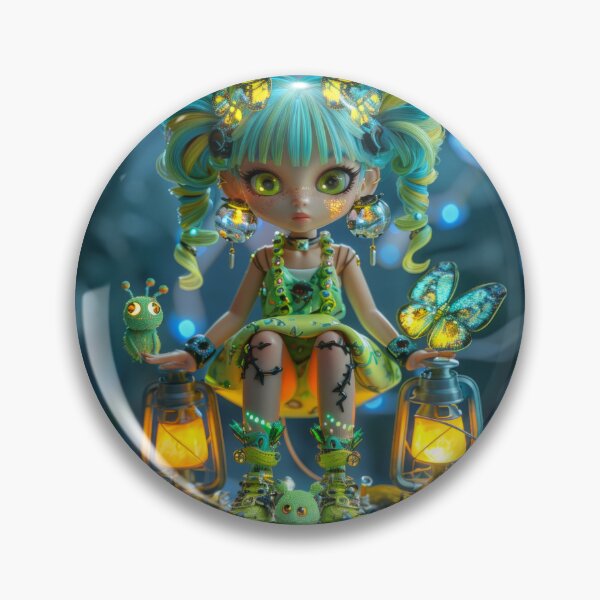 Item preview, Butterfly girl designed and sold by KreaKat.