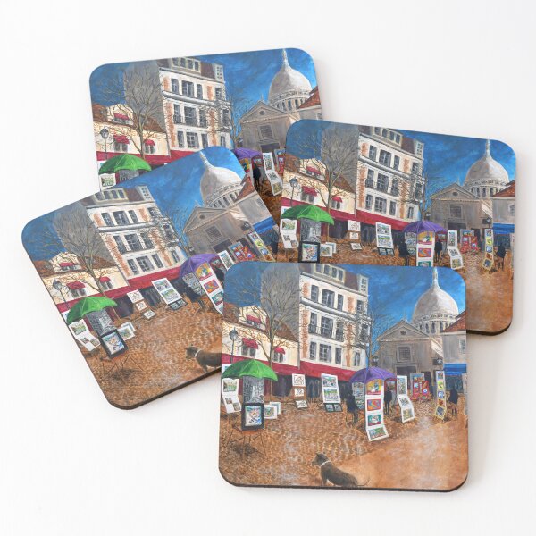 Item preview, Montmartre Paris 2  ( Montmartre artist square ) designed and sold by Jean Lazar.
