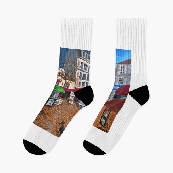 Item preview, Montmartre Paris 2  ( Montmartre artist square ) designed and sold by Jean Lazar.