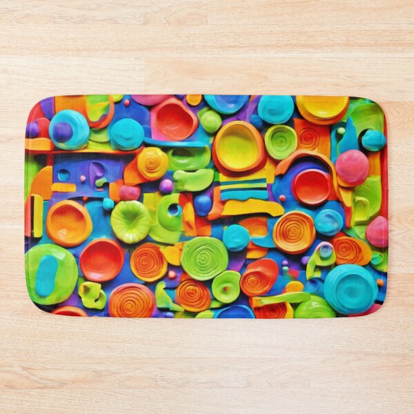 Item preview, Colorful Ceramic Art designed and sold by Health And Fitness Posts e-Store.