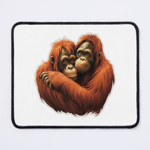 Item preview, Tapanuli Orangutan Endangered species Cute Animal In Love designed and sold by SMARTKIT DESIGNAGENCY.