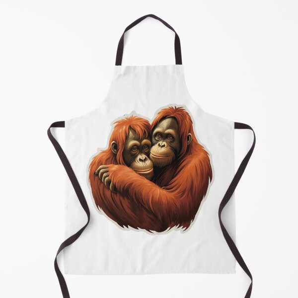 Item preview, Tapanuli Orangutan Endangered species Cute Animal In Love designed and sold by SMARTKIT DESIGNAGENCY.