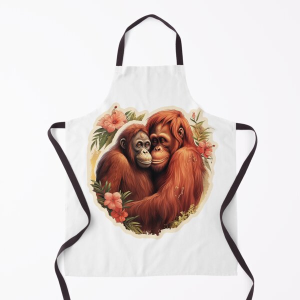 Item preview, Tapanuli Orangutan Endangered species Cute Animal In Love designed and sold by SMARTKIT DESIGNAGENCY.