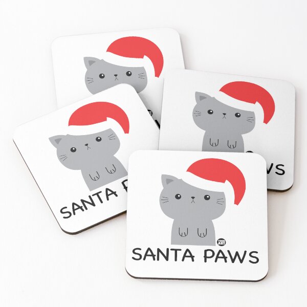 Item preview, SANTA PAWS CAT designed and sold by TODD GOLDMAN.