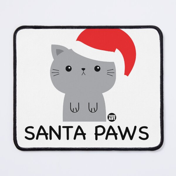 Item preview, SANTA PAWS CAT designed and sold by TODD GOLDMAN.
