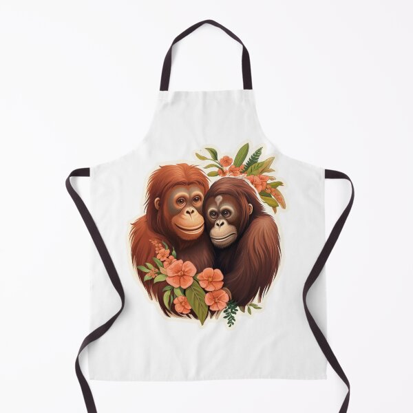 Item preview, Tapanuli Orangutan Endangered species Cute Animal In Love designed and sold by SMARTKIT DESIGNAGENCY.
