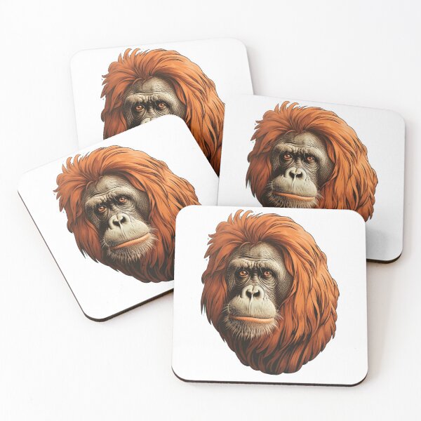 Item preview, Tapanuli Orangutan Endangered species Cute Animal In Love designed and sold by SMARTKIT  DESIGNAGENCY.