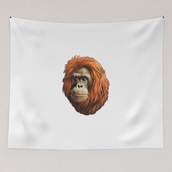 Item preview, Tapanuli Orangutan Endangered species Cute Animal In Love designed and sold by SMARTKIT  DESIGNAGENCY.