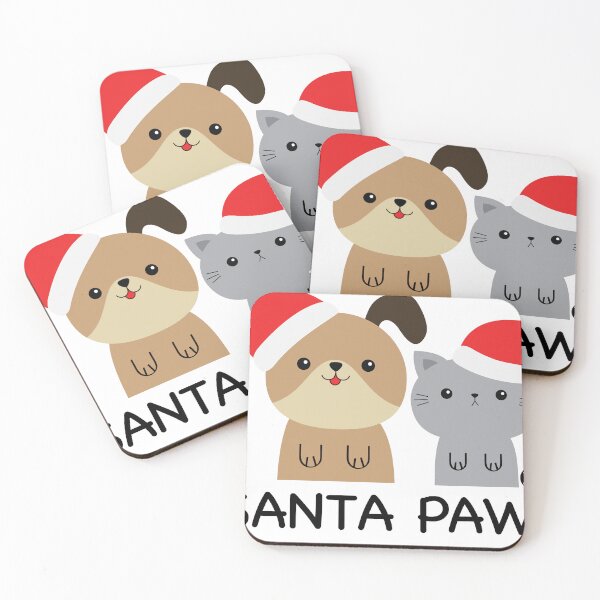 Item preview, SANTA PAWS DOG CAT designed and sold by TODD GOLDMAN.