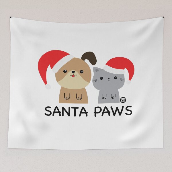 Item preview, SANTA PAWS DOG CAT designed and sold by TODD GOLDMAN.