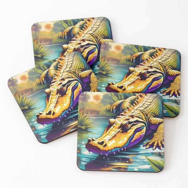Item preview, Golden Gator designed and sold by MatrixTattoo.