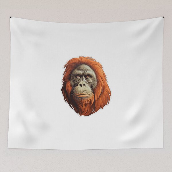 Item preview, Tapanuli Orangutan Endangered species Cute Animal In Love designed and sold by SMARTKIT  DESIGNAGENCY.
