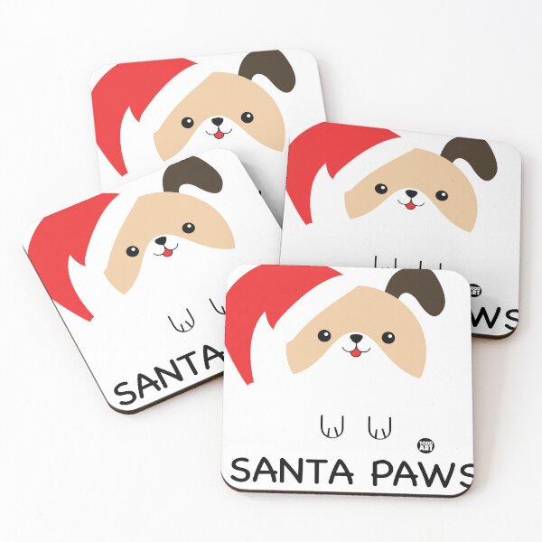 Item preview, SANTA PAWS DOG designed and sold by TODD GOLDMAN.
