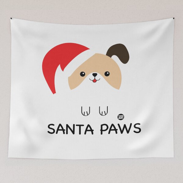 Item preview, SANTA PAWS DOG designed and sold by TODD GOLDMAN.