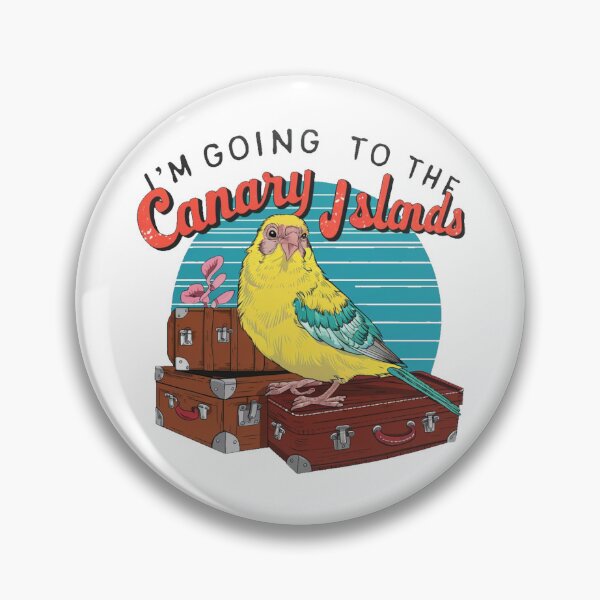 Item preview, Canary on vacation. designed and sold by MyHappyArtShop.