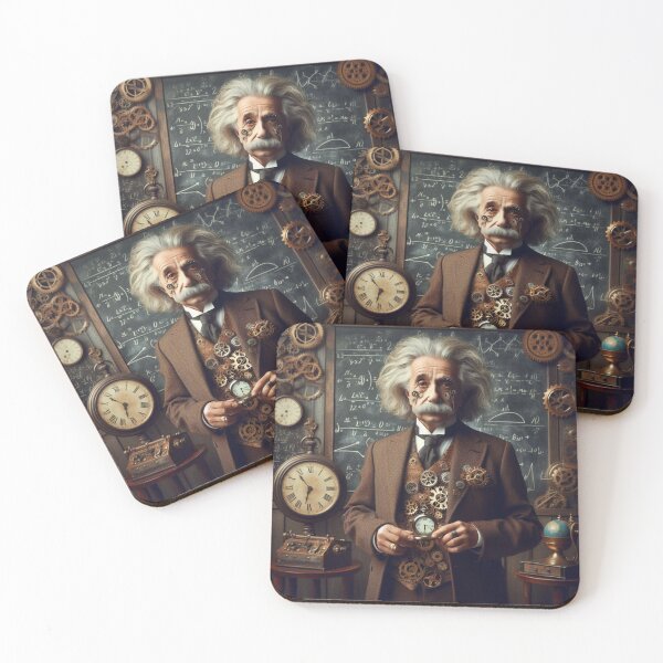Item preview, Albert Einstein Steampunk  designed and sold by sevenmountains.