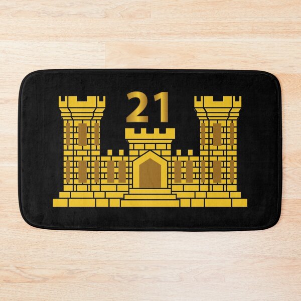 Item preview, Army - 21st Engineer Battalion w Number wo Txt designed and sold by Military Insignia Products.