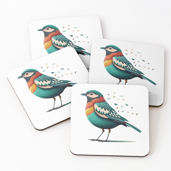 Item preview, Colorful bird designed and sold by moderncolor.