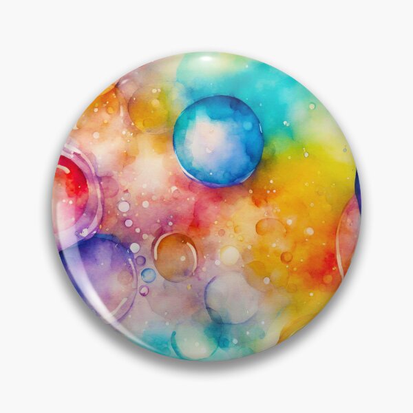 Item preview, Dreamy Bubble Watercolor Illustration designed and sold by Tom-Johnson.