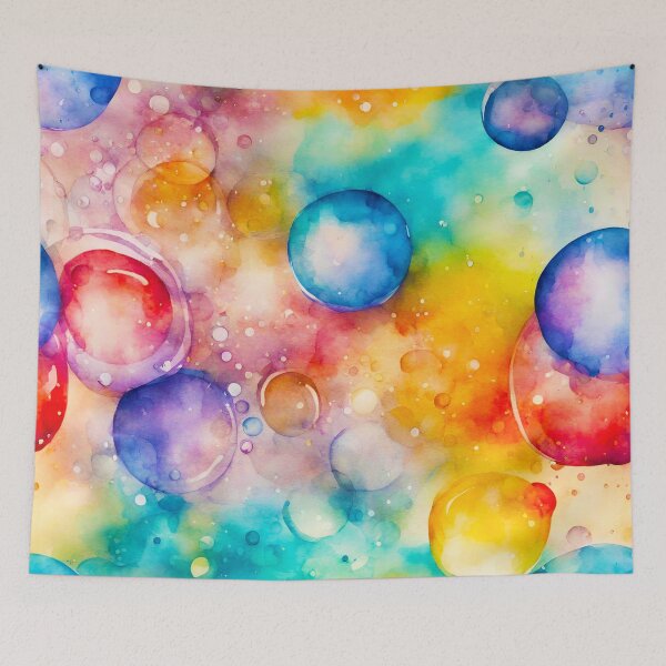 Item preview, Dreamy Bubble Watercolor Illustration designed and sold by Tom-Johnson.