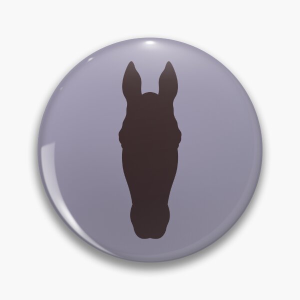 Item preview, Horse Head Silhouette in Color - "Bailey" designed and sold by Christina Conway.