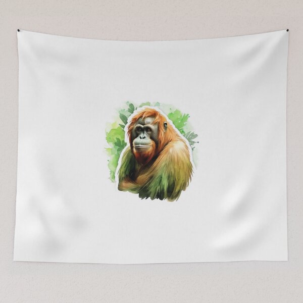 Item preview, Tapanuli Orangutan Endangered species Cute Animal In Love designed and sold by SMARTKIT  DESIGNAGENCY.