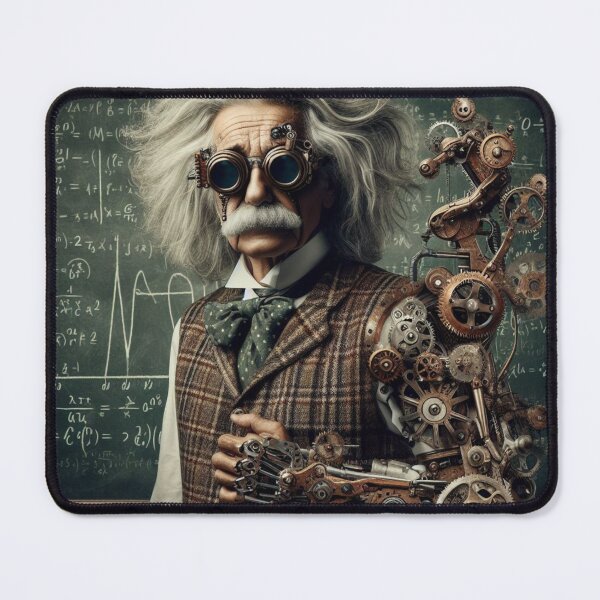 Item preview, Albert Einstein Steampunk  designed and sold by sevenmountains.